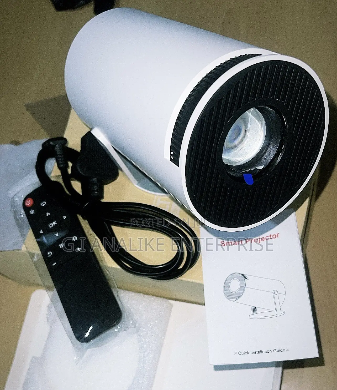 HY300 Smart Projector Android 11.0 System.