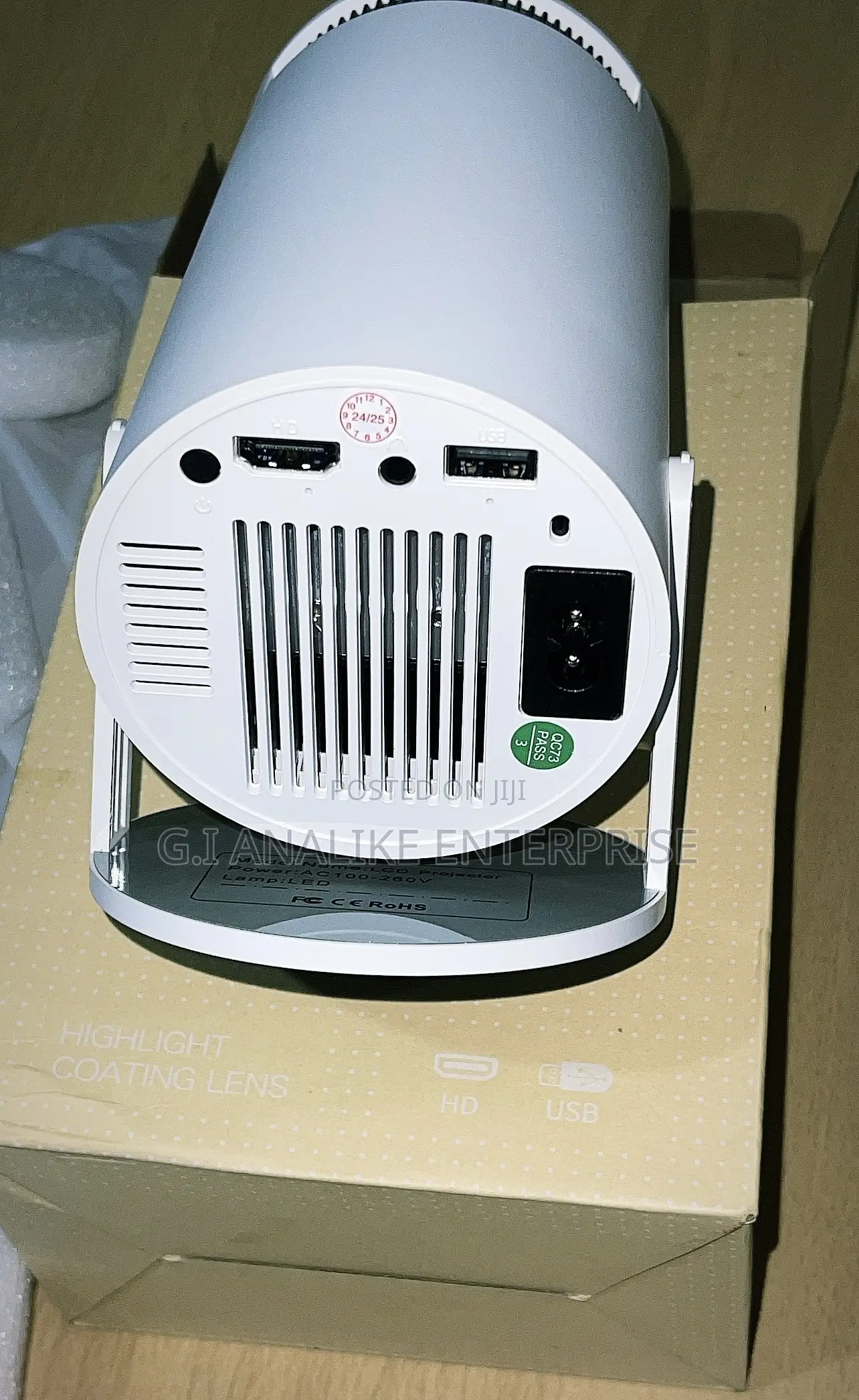 HY300 Smart Projector Android 11.0 System.