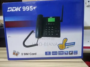 Home Wireless Landline GSM Telephone With 2 SIM