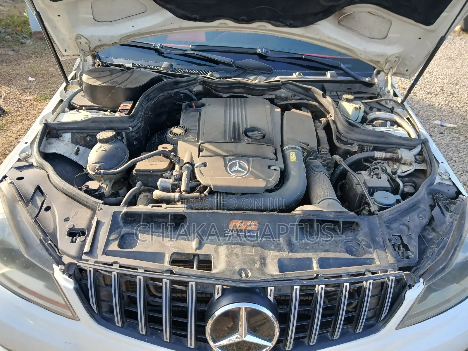 Mercedes-Benz C300 2012 White