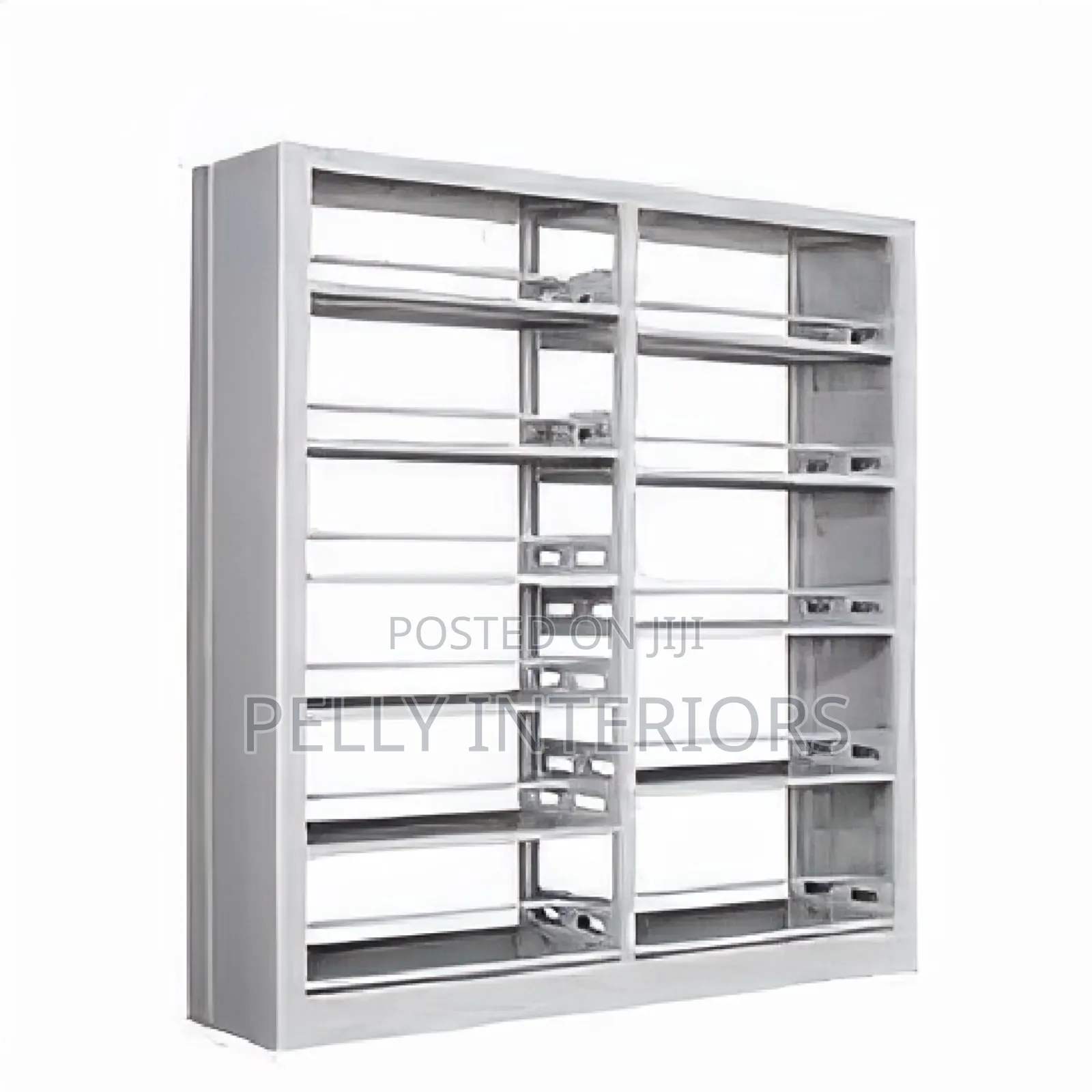 Library Bookshelf Double