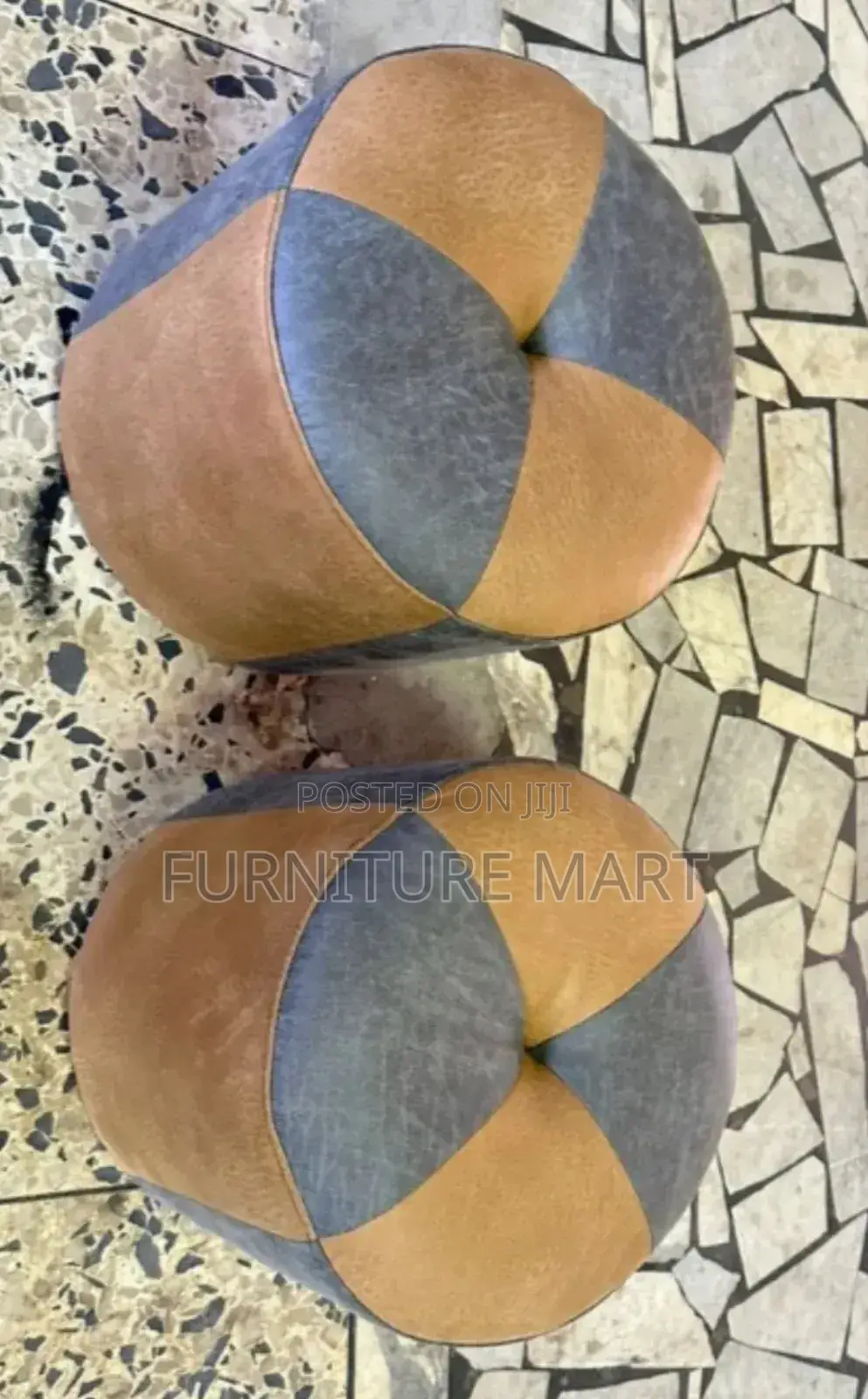 Locally Produced Leather Stools