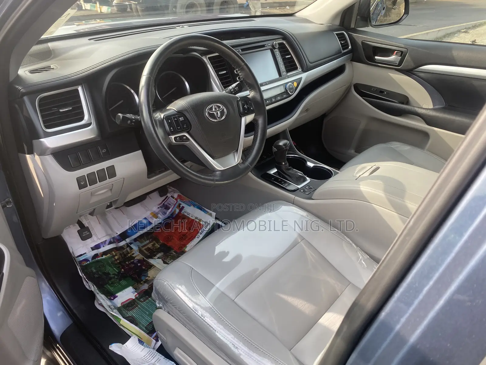 Toyota Highlander 2015 Blue