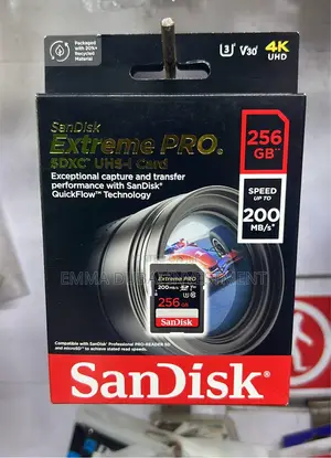 Sandisk Extreme Pro 256gbmemory Card