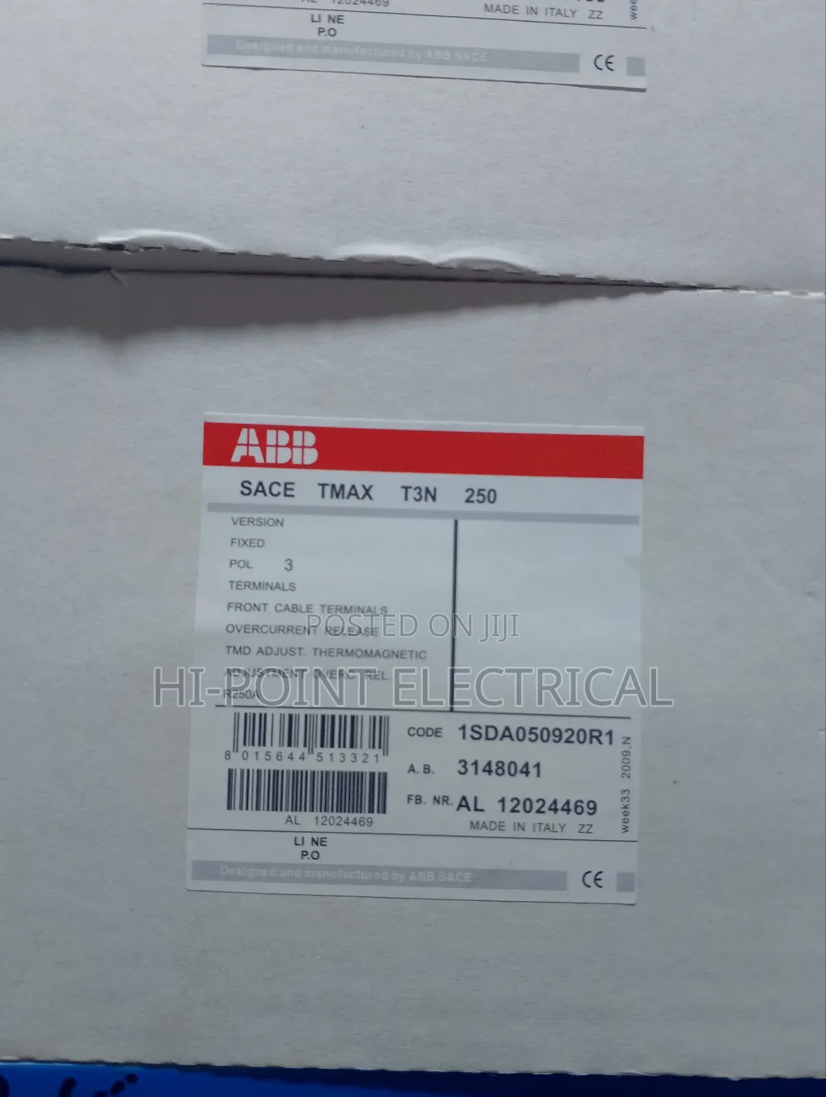 250A Circuit Breaker