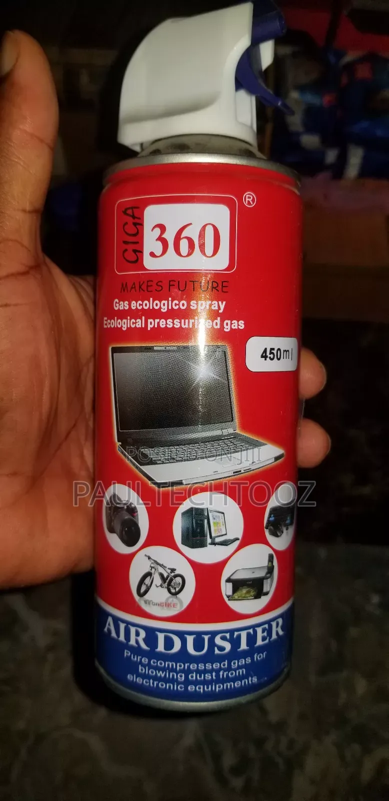 Dry Air Duster Spray