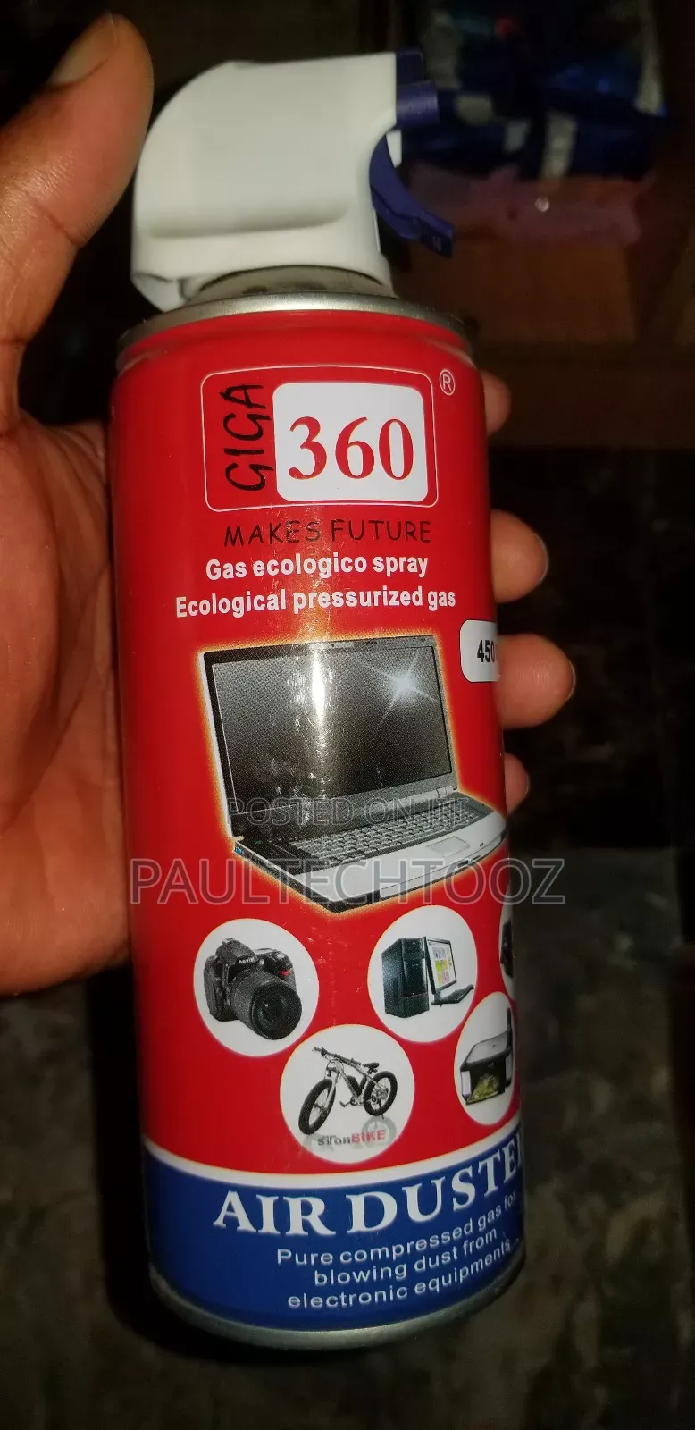 Dry Air Duster Spray