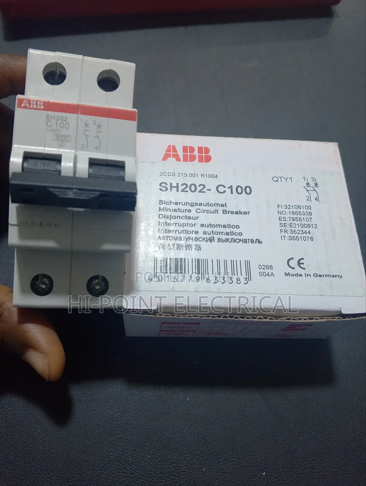 100amps 2pole Breaker