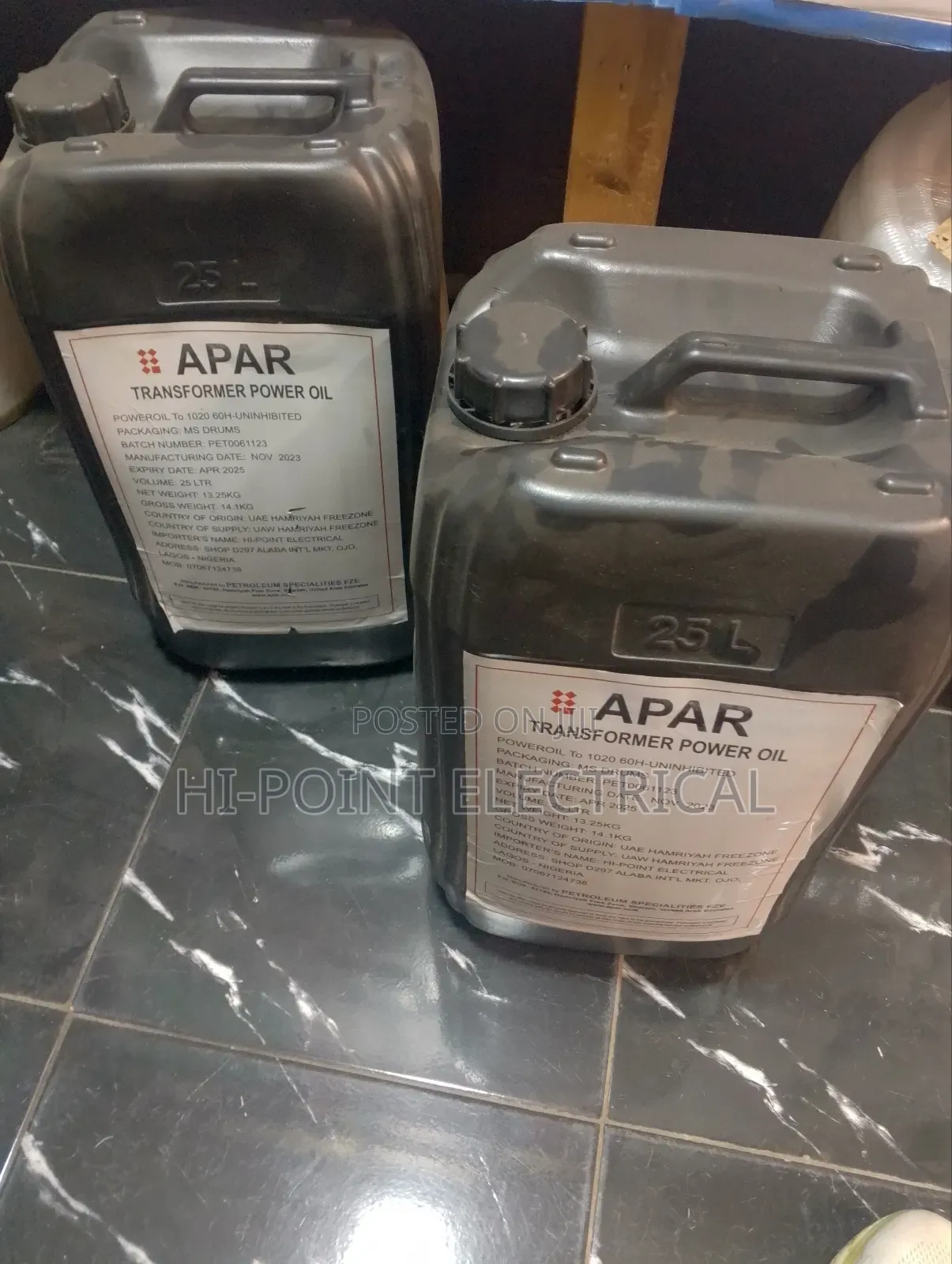Sealed Transformer Power Oil