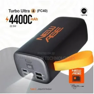 Turbo Ultra 4 – 44000mah Power Bank 44,000 (Torch Light)