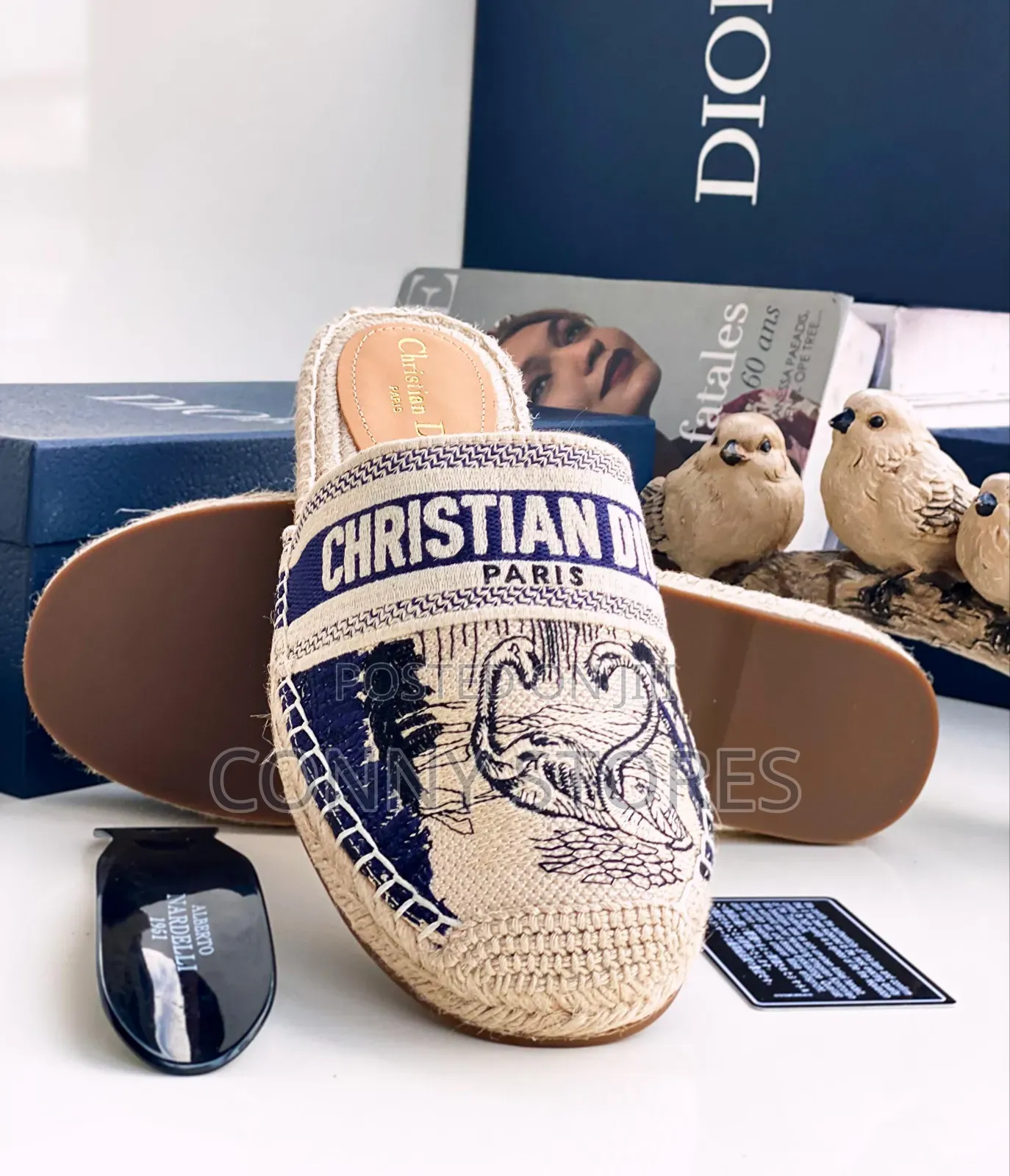 Premium Dior Half Shoe