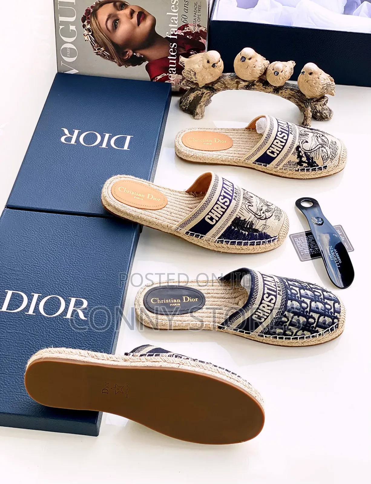Premium Dior Half Shoe