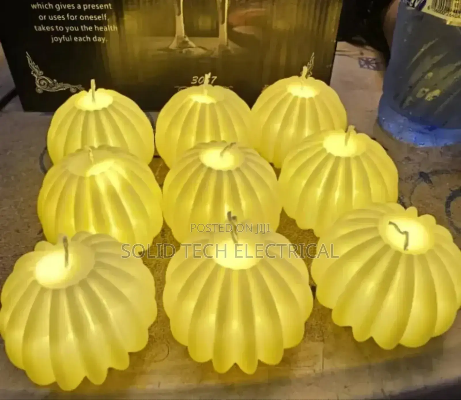Vegetable Light Design for Decorations