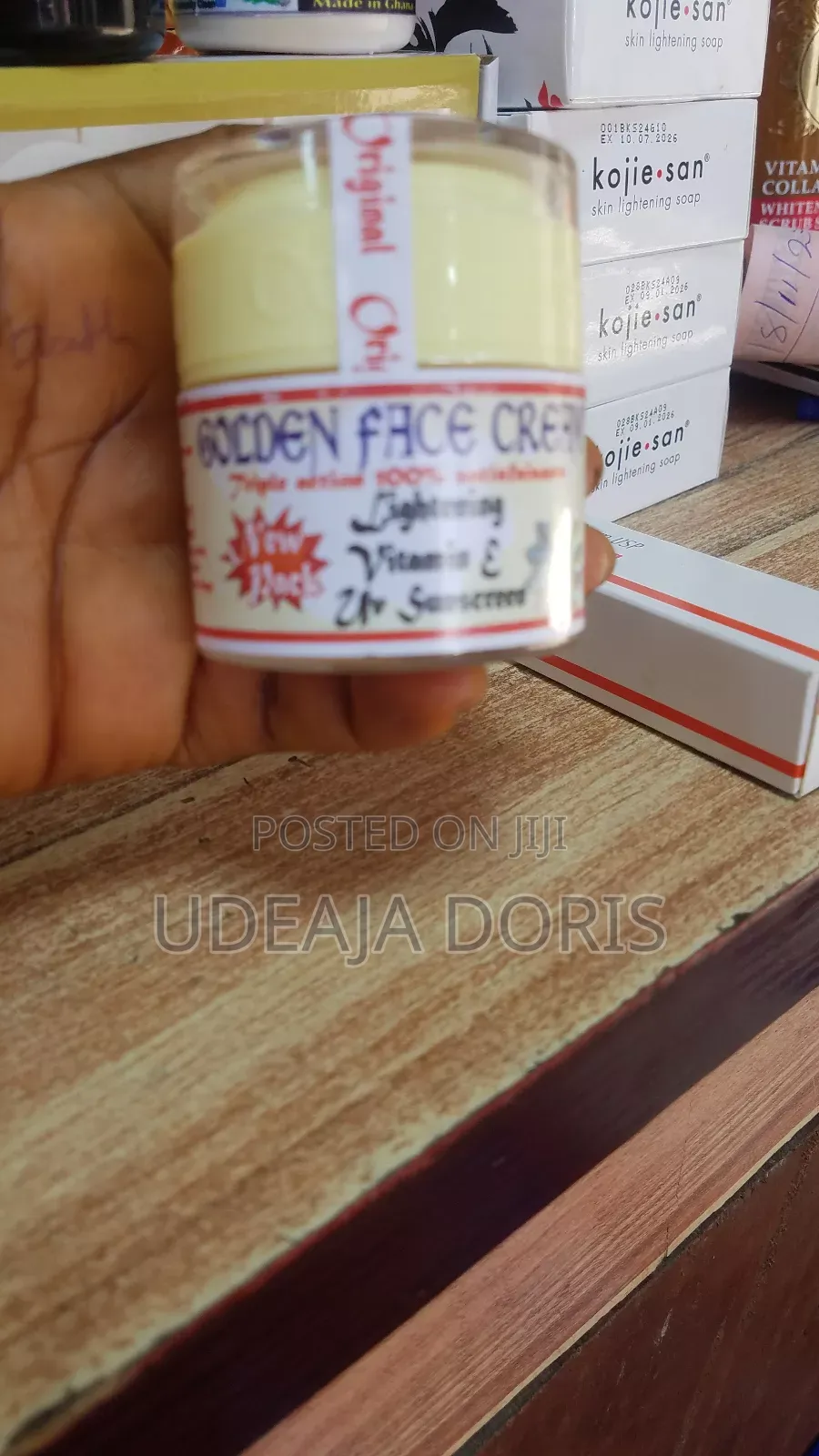Golden Face Cream
