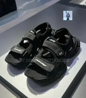 Balenciaga 3xl Logo Premium Sandals
