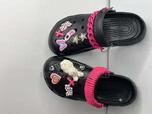 High Crocs With Accessories