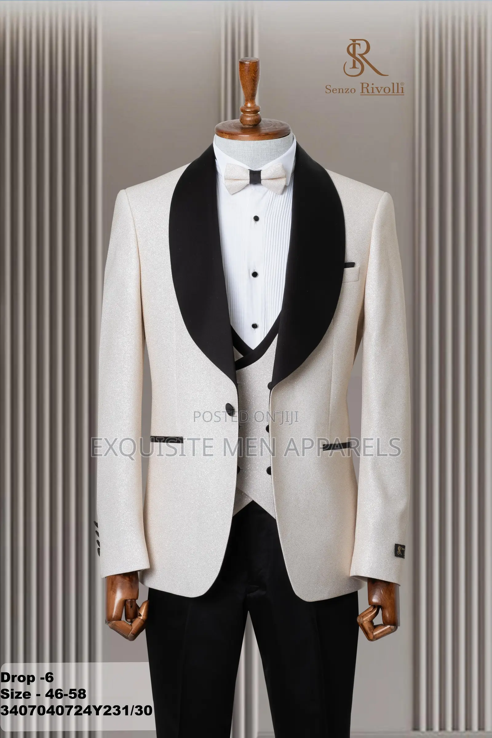 Classic Quality Turkish Shawl Lapel Tuxedo Men’S Suit