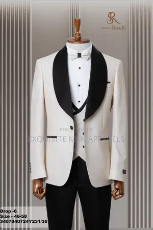 Classic Quality Turkish Shawl Lapel Tuxedo Men’S Suit