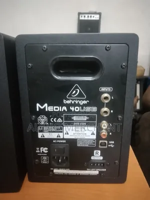 Behringer Media 40USB Powered Studio Monitors With USB