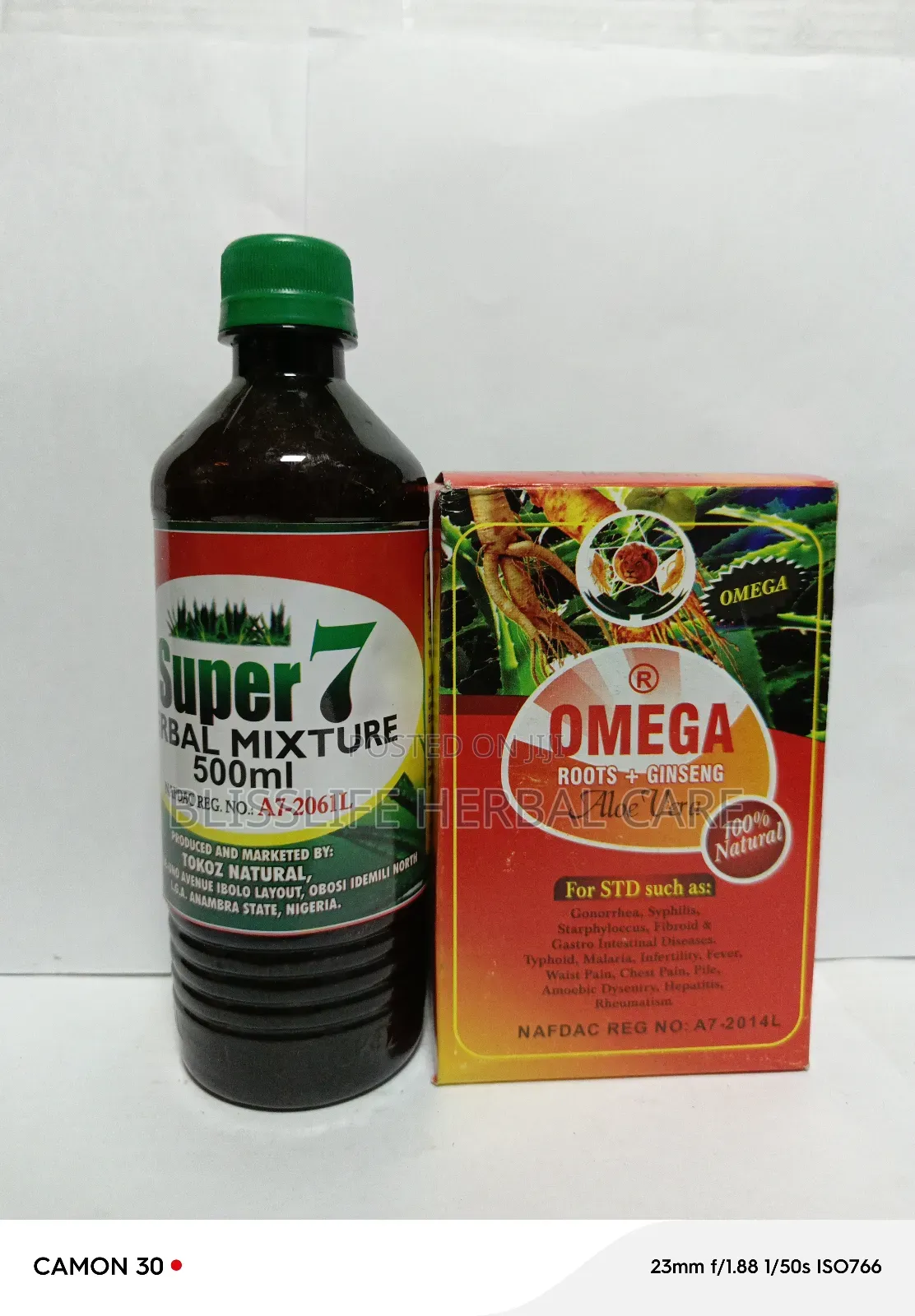Super 7 Omega Herbal Root Combo