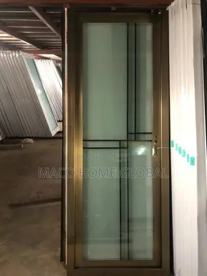 750 Tampered Full Glass Toilet Door