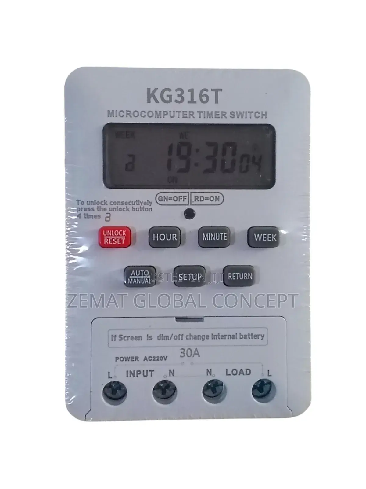 Microcomputer Automatic Timer Switch