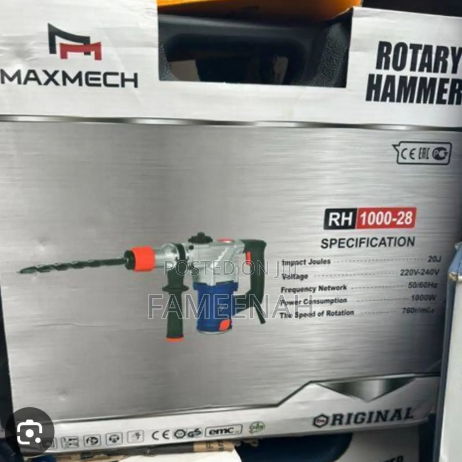Maxmech Rotary Hammer 1000W