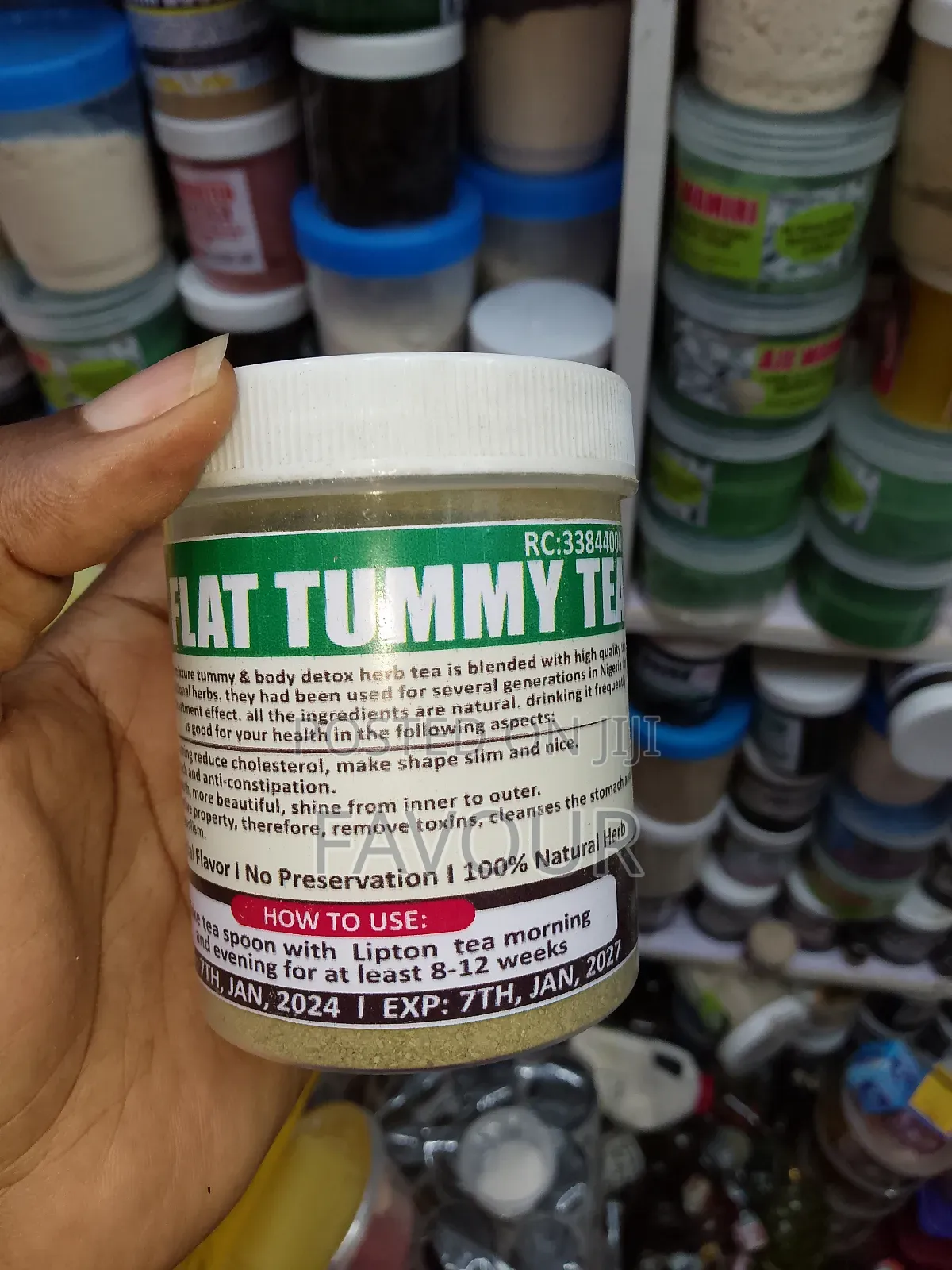 Flat Tummy Powder