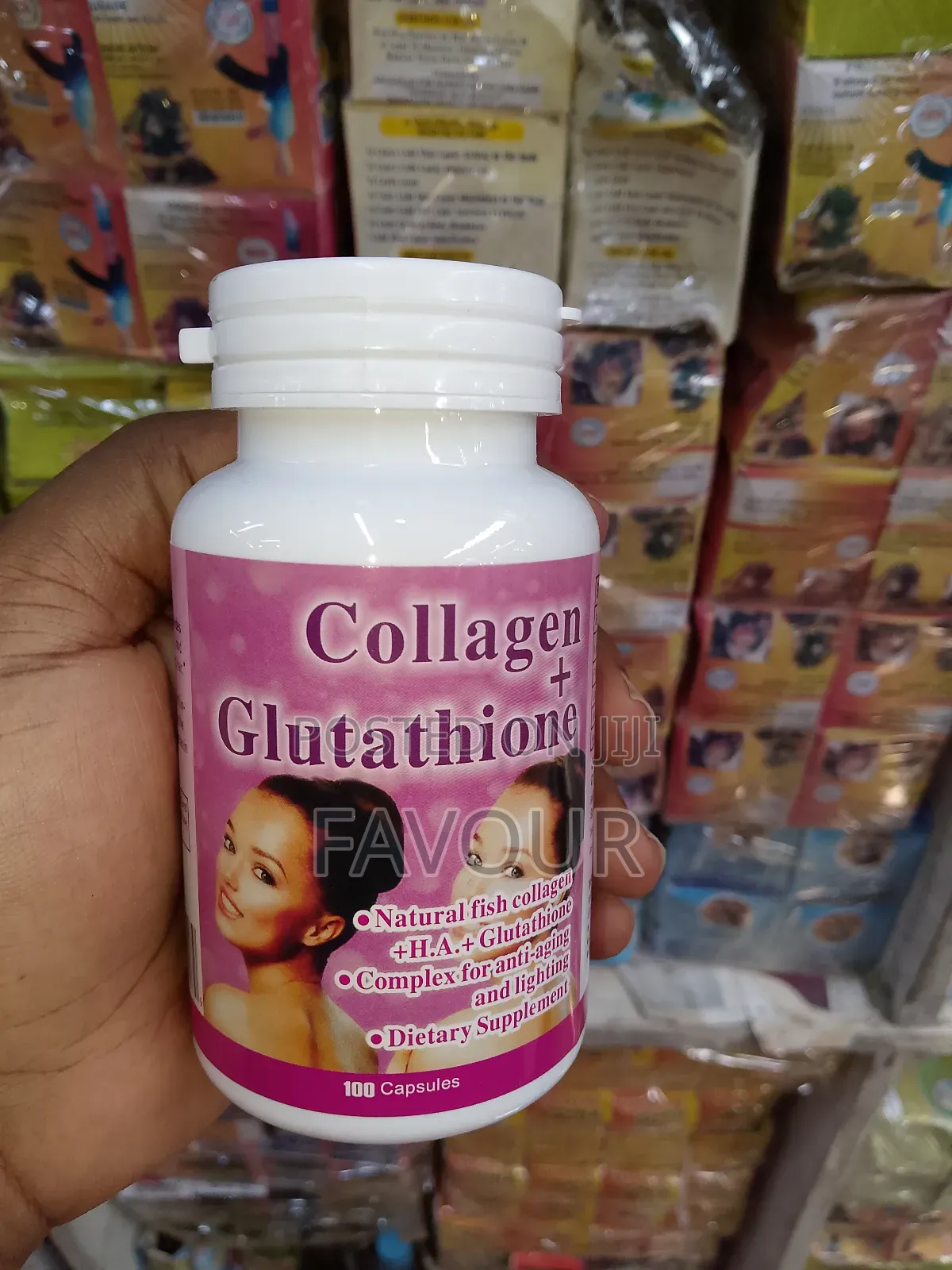 Collagen Glutathione Capsule X100