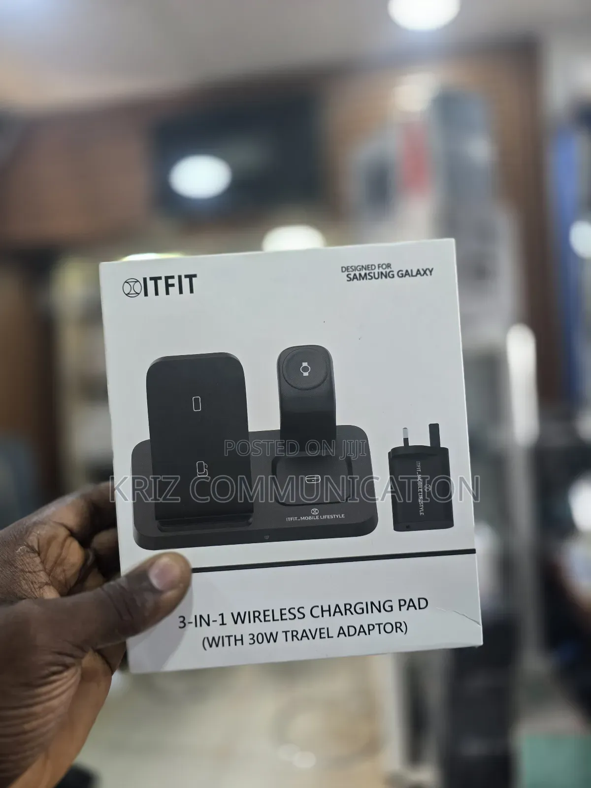 3in1 Fastcharg Wireless Charger for Samsung Phone|Watch|Buds