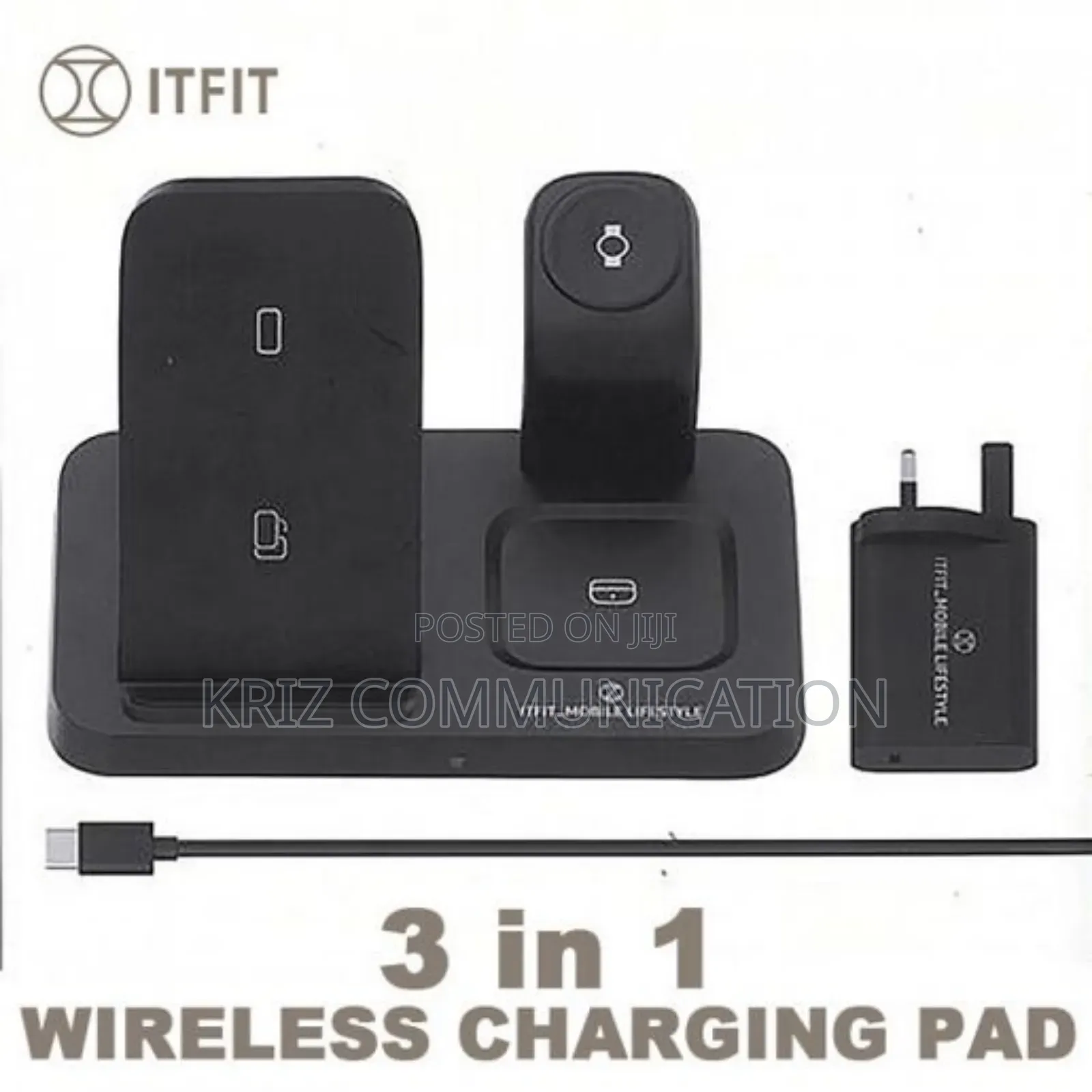3in1 Fastcharg Wireless Charger for Samsung Phone|Watch|Buds