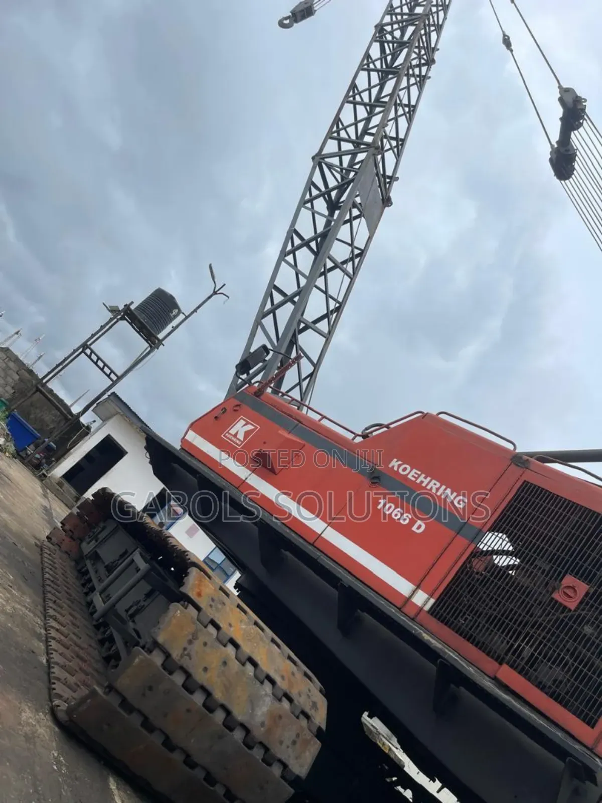 100tns Crawler Crane