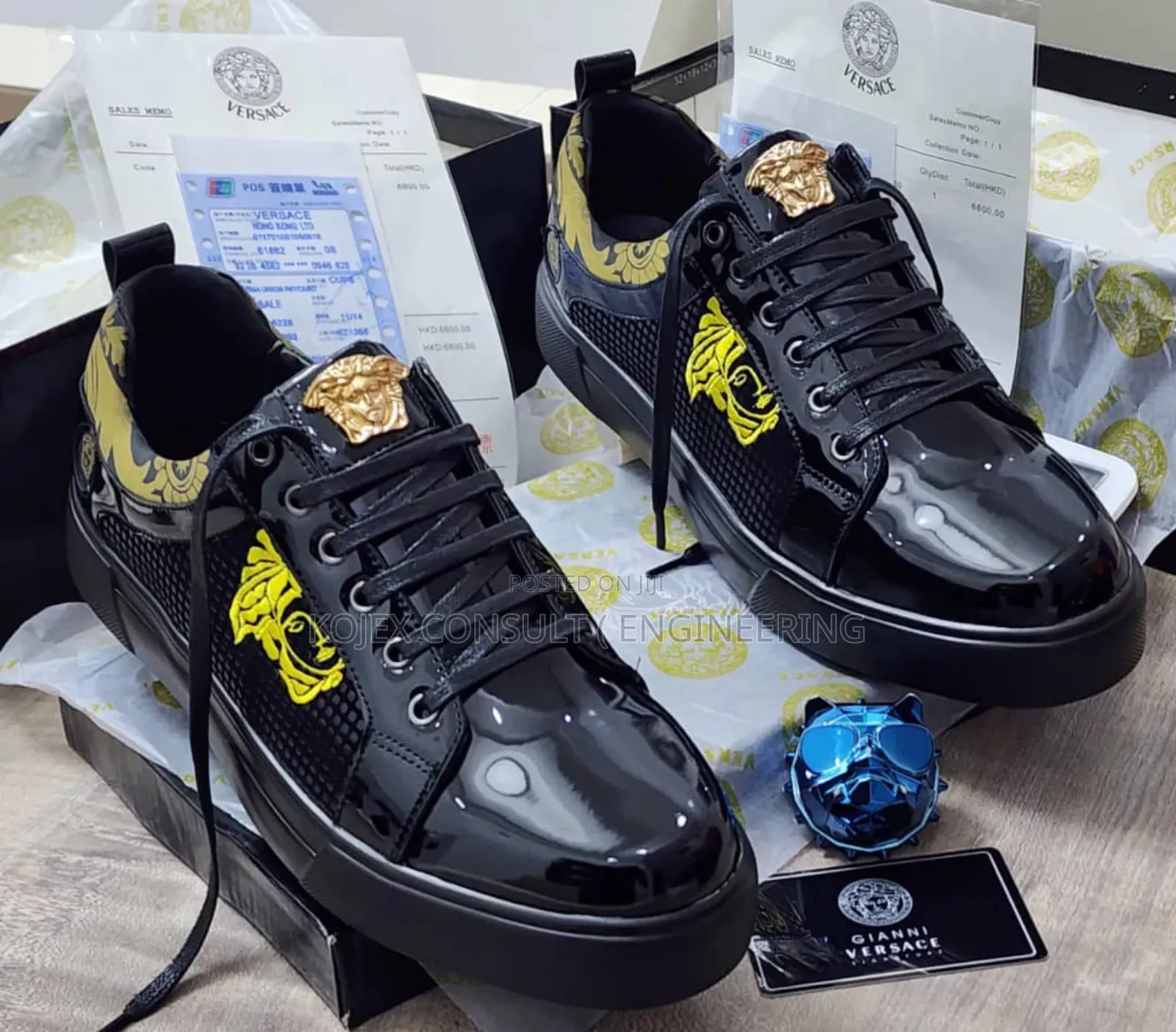 Gianni Versace Quality Men Shoe