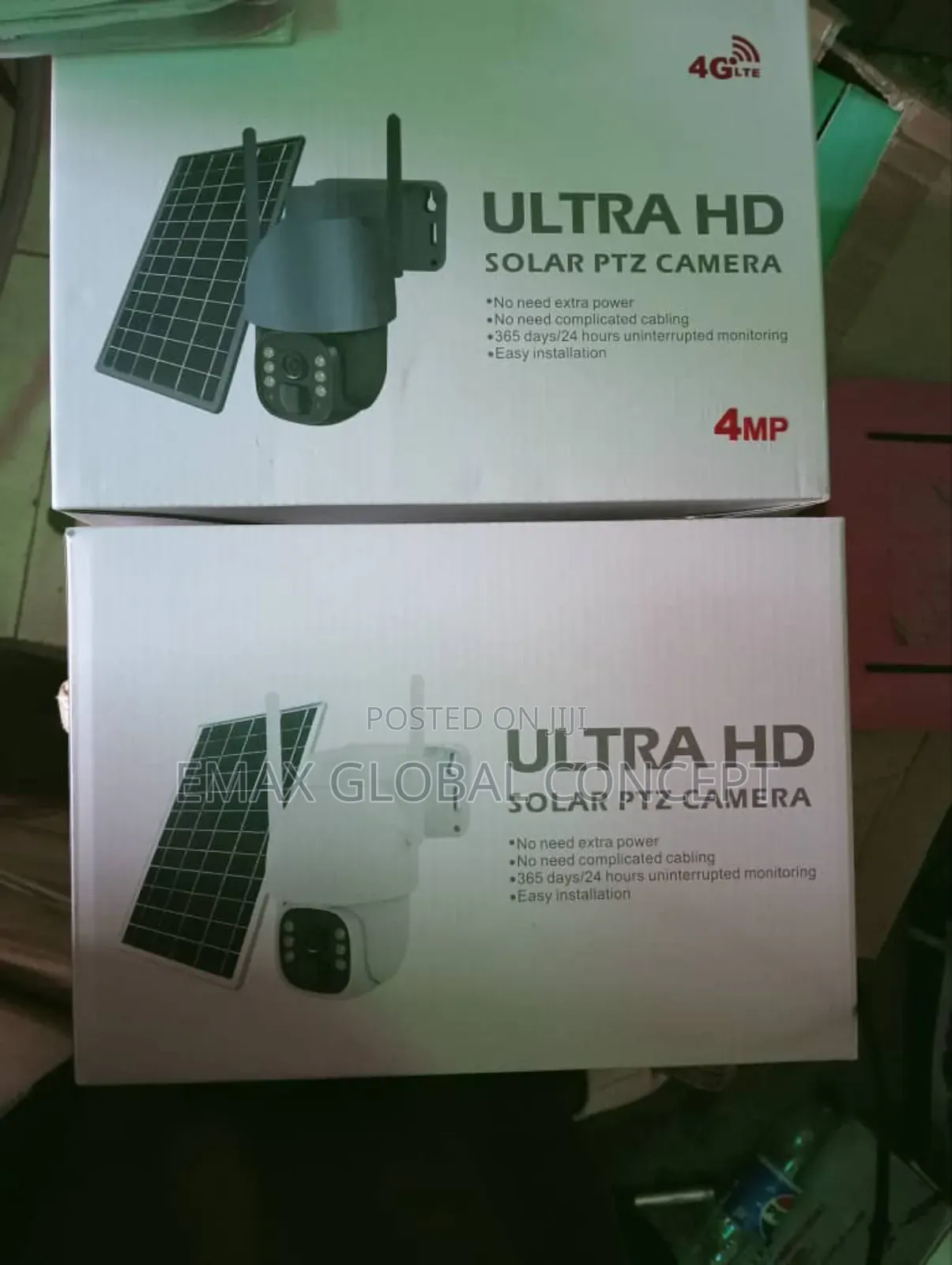 Ultra HD Solar PTZ Camera