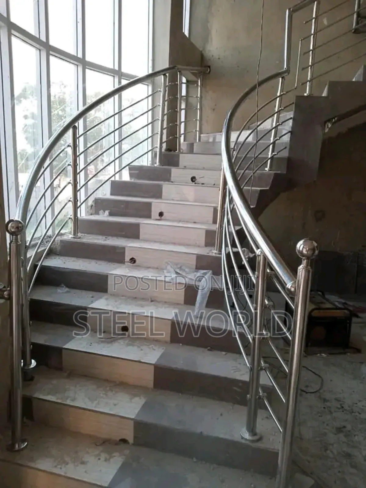 Curve Stainless Handrail Design