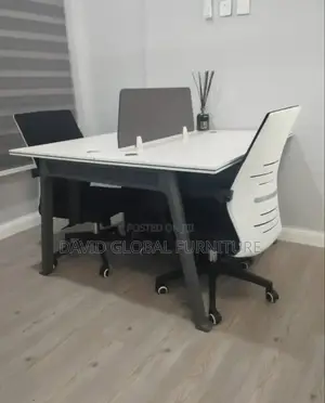2 Men Workstation Table With Chairs