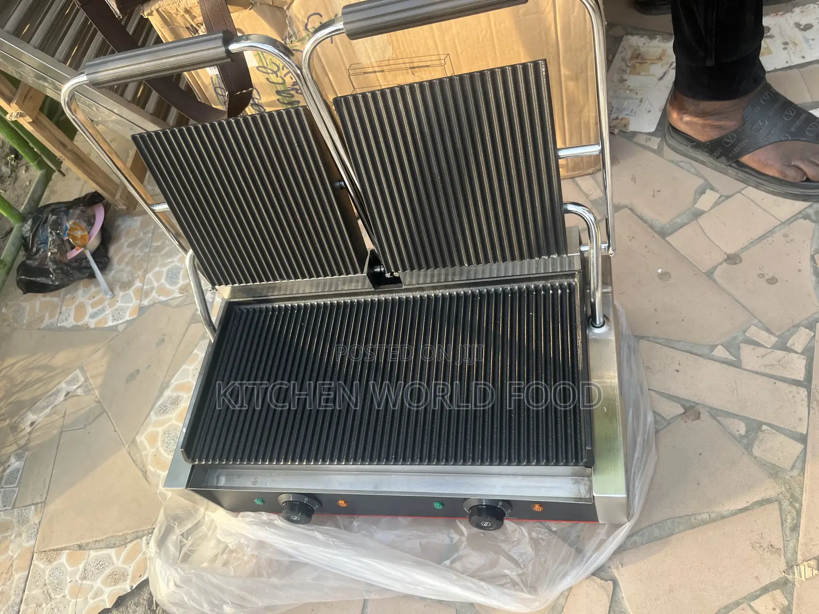 Double Electric Shawarma Toaster