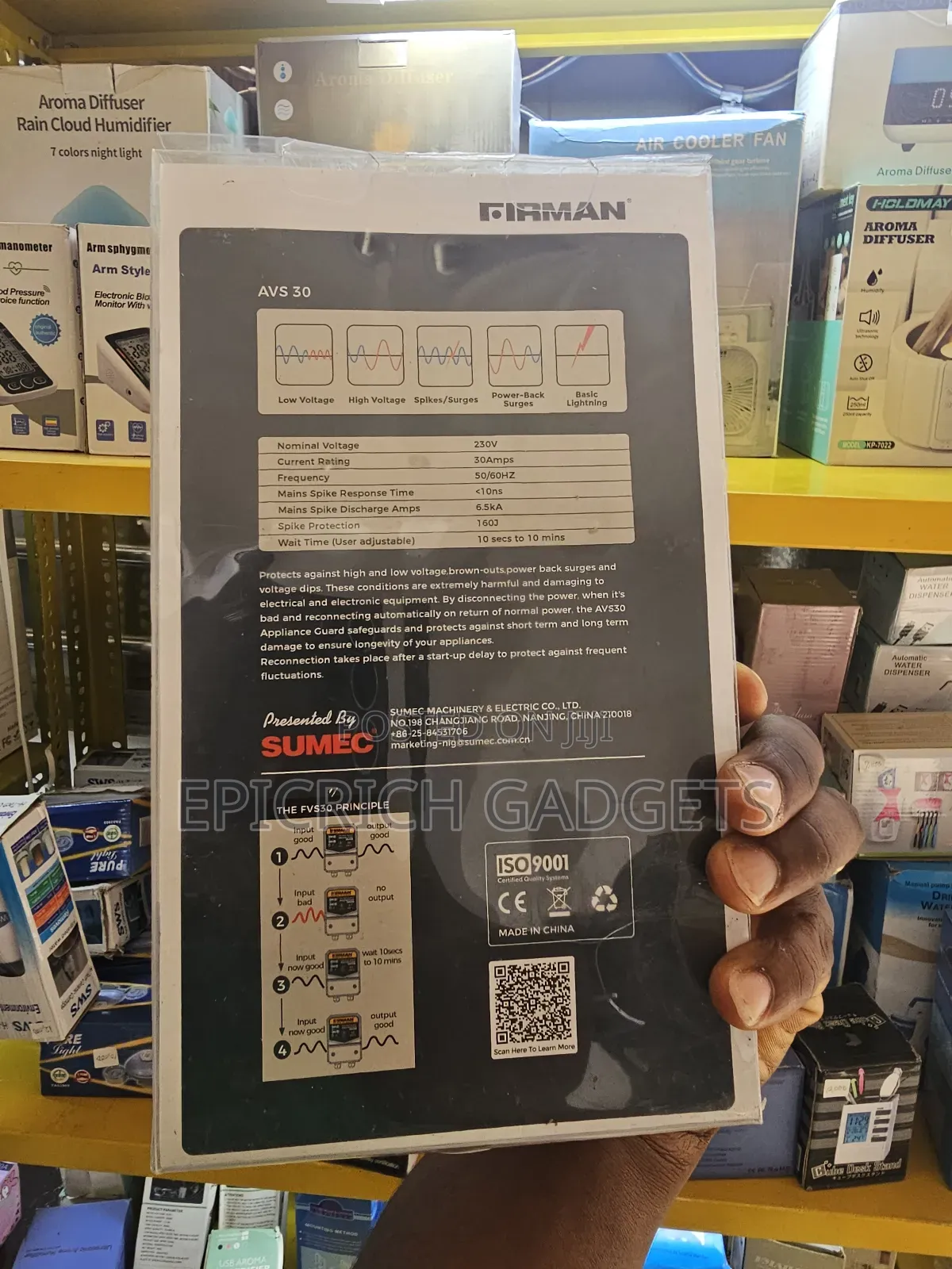 FIRMAN Voltage Surge Protector AC Guard