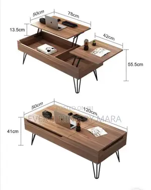 Multifunctional Nordic Center Table