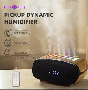 Music Clock Humidifier
