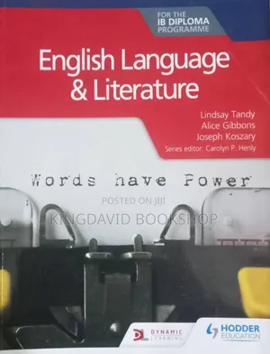 English Language and Literature