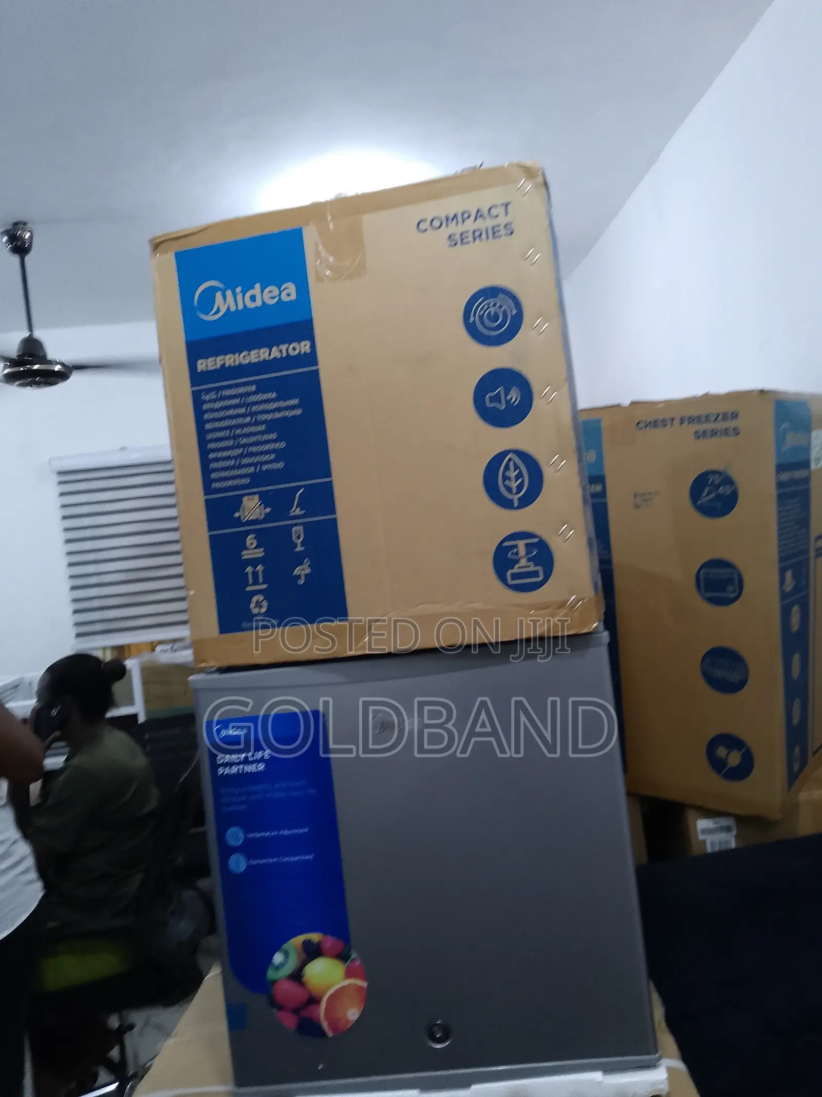 Midea 45L Rapid Cooling Single Door Refrigerator