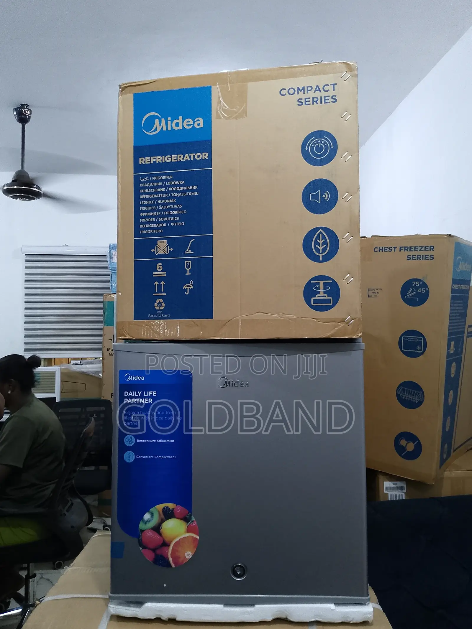 Midea 45L Triple Cool Single Door Refrigerator