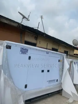 Electric Transmission Perkins 200kva Soundproof Diesel