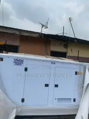 Shop From Us Today!200kva Perkins Diesel Soundproof Generato