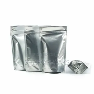 11x17cm Silver Aluminum Pouch No Window