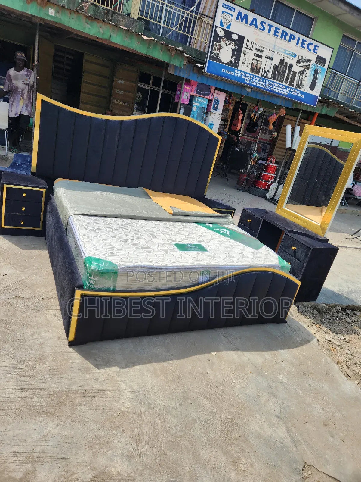 Quality 7by6 Complete Set of Bed.