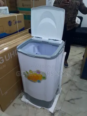 Color: White Polystar 5.5kg Single Tub Washing Machine