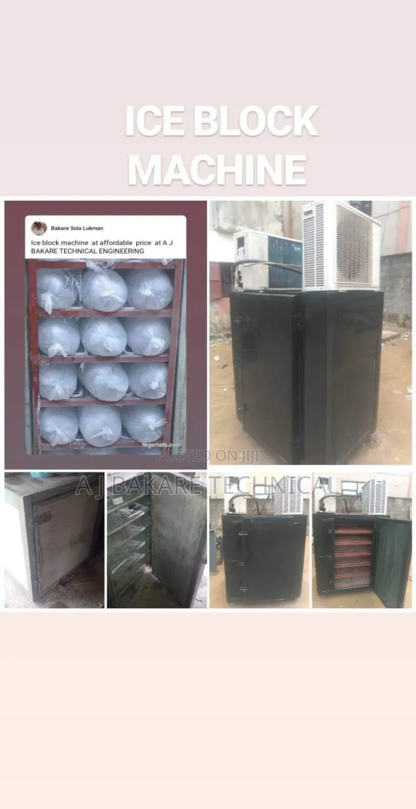 Ice Block Making Machine