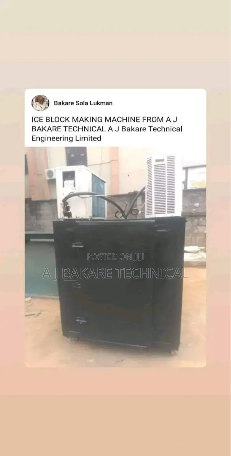 Ice Block Making Machine